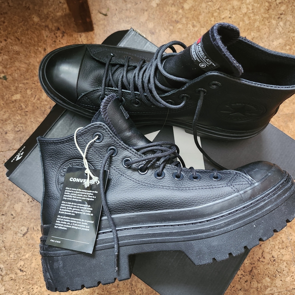 Converse Black High-Top Womens Shoes